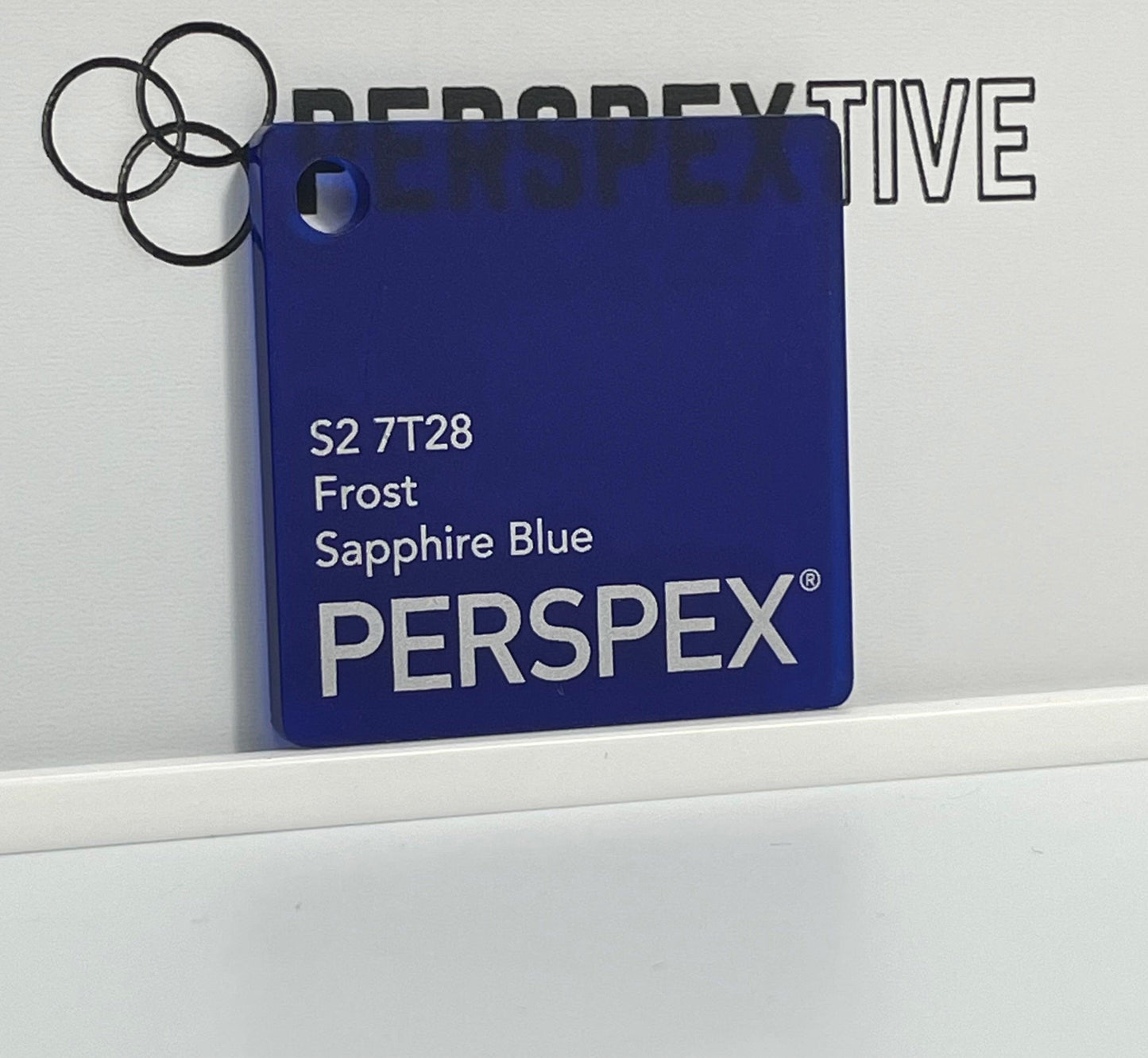 Frosted Perspex Sheets / S2 7T28 Sapphire Blue / Frosted Acrylic Sheet