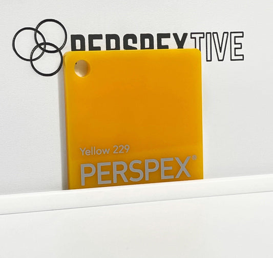 Perspex Yellow 229