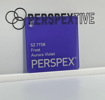 Frosted Perspex Sheets / S2 7T58 Aurora Violet / Frosted Acrylic Sheet