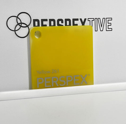 Perspex Yellow 261