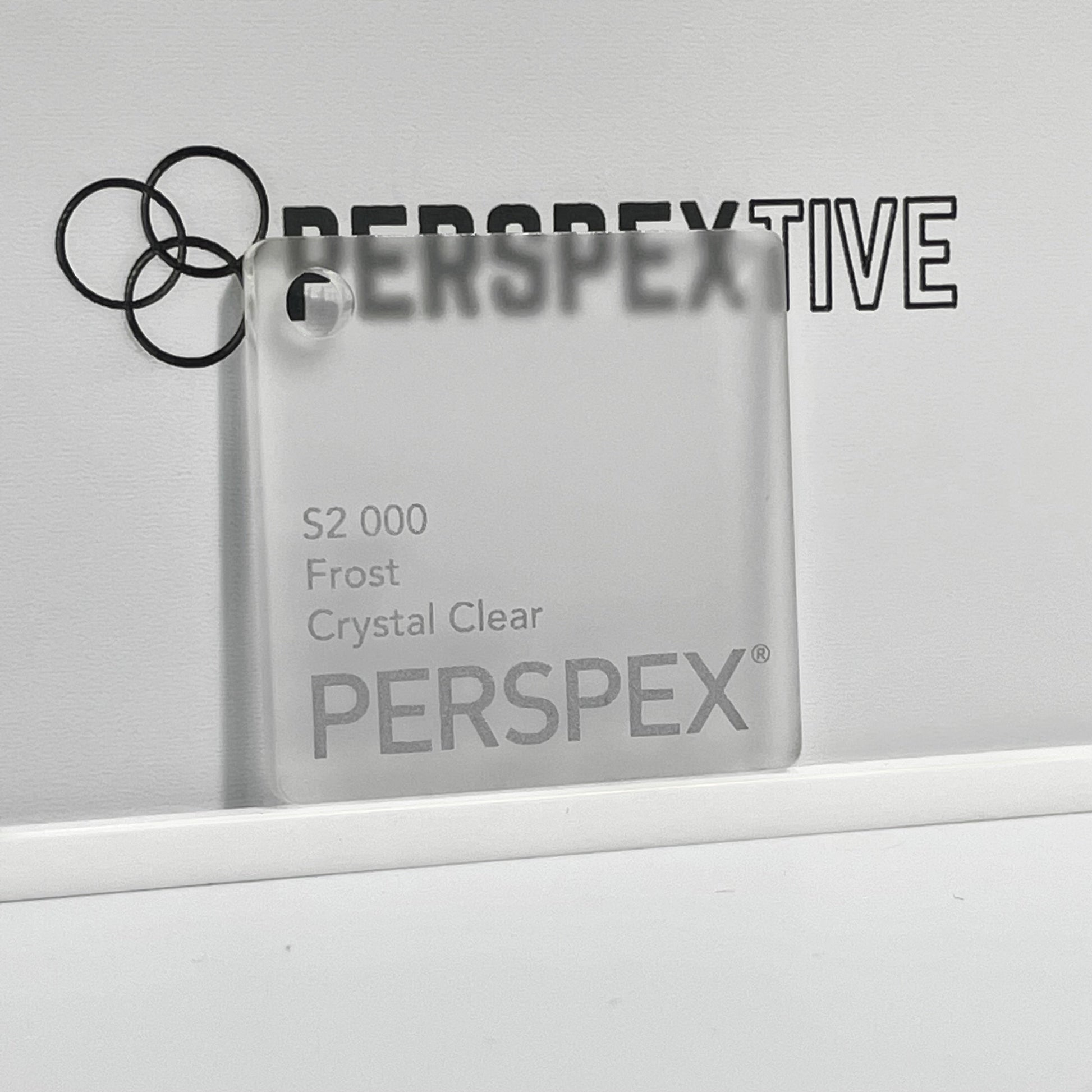 Frosted Perspex Sheets / S2 000 Crystal Clear / Clear frosted acrylic
