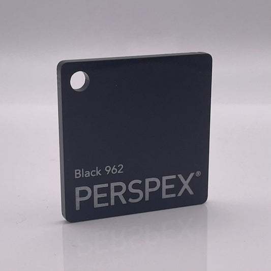 Black 962 Perspex Sheet | Black 962 Acrylic Sheet | Perspextive Plastics